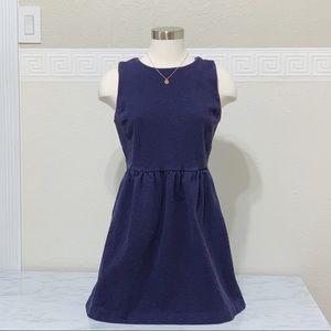 J.Crew Daybreak Raw Indigo Dress C0250